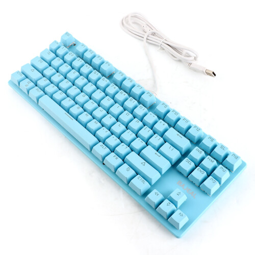 BAJEAL 87 Keys Wired Mechanical Keyboard Mixed 1