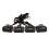 4PCS Auto LED Front Grill Lichter Externe Grill Lampe Rauch 1