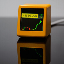 For NerdMiner BitCoin Cryptocurrency Display Stocks,Exchange Rate,C
