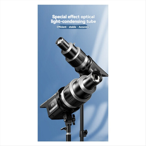 Photograph Flash Snoot Conical Lens Video Photo Studio Light Kit 1