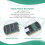 DDR 1GB Memória PC3200 400MHz Desktop para RAM CPU GPU Não-ECC 184Pins 6