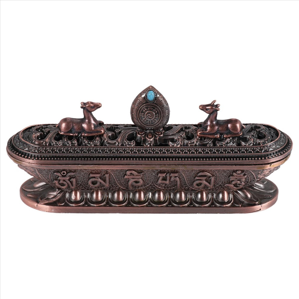 Tibet Incense Burner Antique Handmade Incense Stick Holder Crafts 3-image-OPC-PHZVDWT-NEW