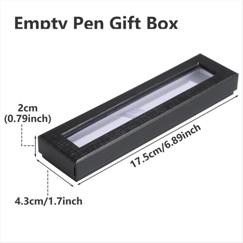 24pcs Empty Pen Gift Box with Clear Lid 1