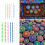16 stuks Mandala Dotting Tools voor het schilderen van rotsen Mandala Stencils Kit 6