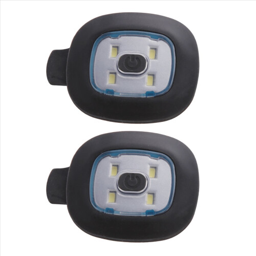 2Pcs USB Rechargeable Light for LED Beanie Hat, DIY Men and Women 2