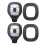 2Pcs USB Rechargeable Light for LED Beanie Hat, DIY Men and Women 1