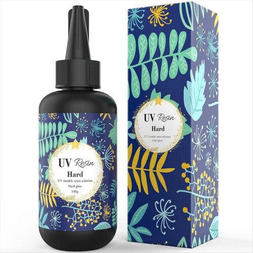 UV Resin-Crystal Clear Hard Type Glue Ultraviolet Curing Epoxy Resin