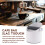 Knock Box for Coffee with Removable Knock Bar Espresso Bin -White 5