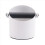 Knock Box for Coffee with Removable Knock Bar Espresso Bin -White 1