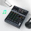 Console mixer DJ digitale professionale 4 canali mixer audio bianco 5