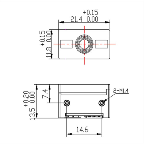 Leitor de código de barras GM65 USB com fio 1D 2D 2