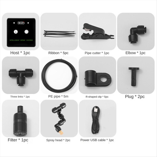 Rainforest Sprayer WiFi Controllo Automatico Nebbia Rainforest Kit A 2