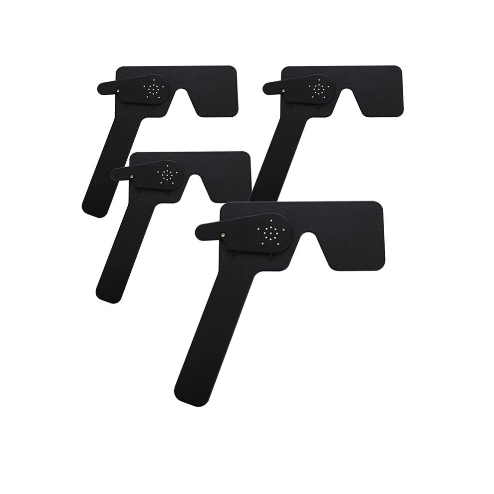 Merkloos 4 Pcs Ophthalmic Eye Occluder (Black)