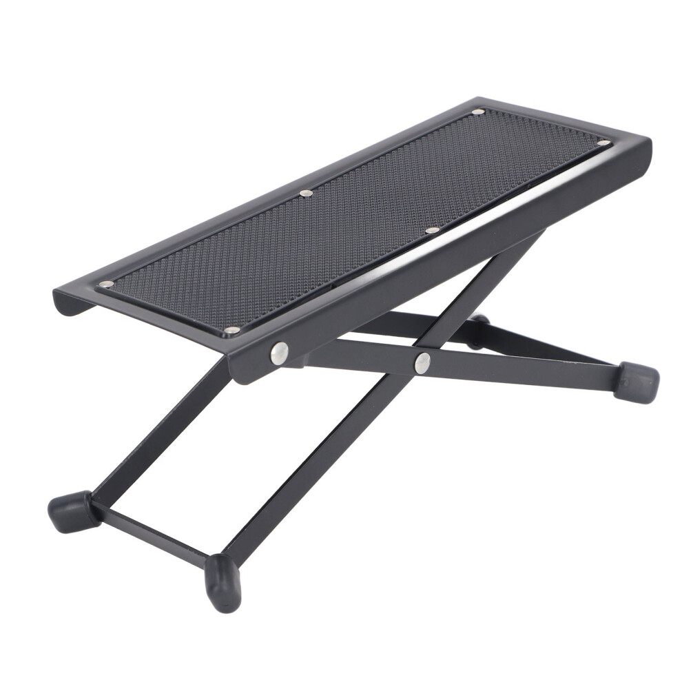 Adjustable Shower Foot Stool 4 Heights Alloy Rubber Non-Slip 10x25.5cm