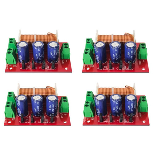 2-weg audio-aanpassing Tweeter Basluidsprekers Filter Frequentieverdeler