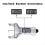 2GT kuggrems elastisk tensiometer för 2.4 Trident K1 K1 MAX 3