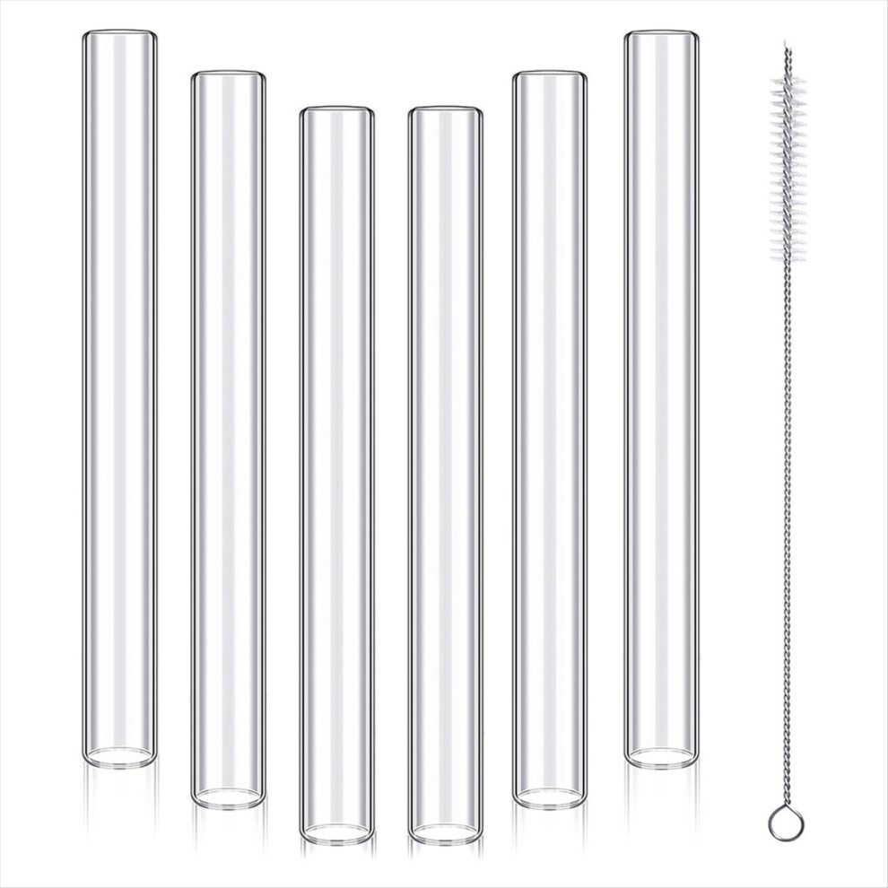 6 Pcs 4inch Clear Borosilicate Glass Tube 12mm OD 8mm ID 2mm Thick-image-OPC-PHZVFJH-NEW