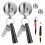 2 Pack Heavy Duty Retractable Pull Pen Pencil Holder Universal 1