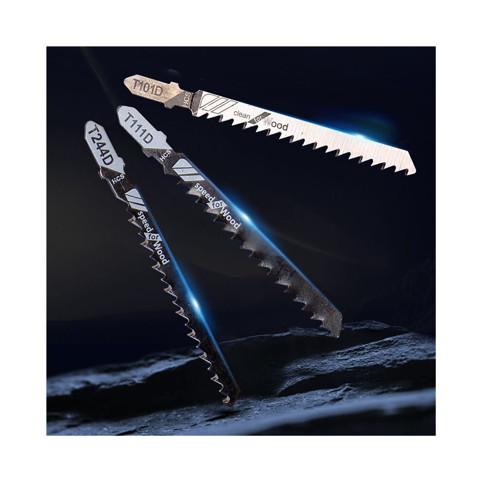 20 Pcs T-Shank Jigsaw Blades Set, Jig Saw Blades Fits Most T Shank 4854231768484