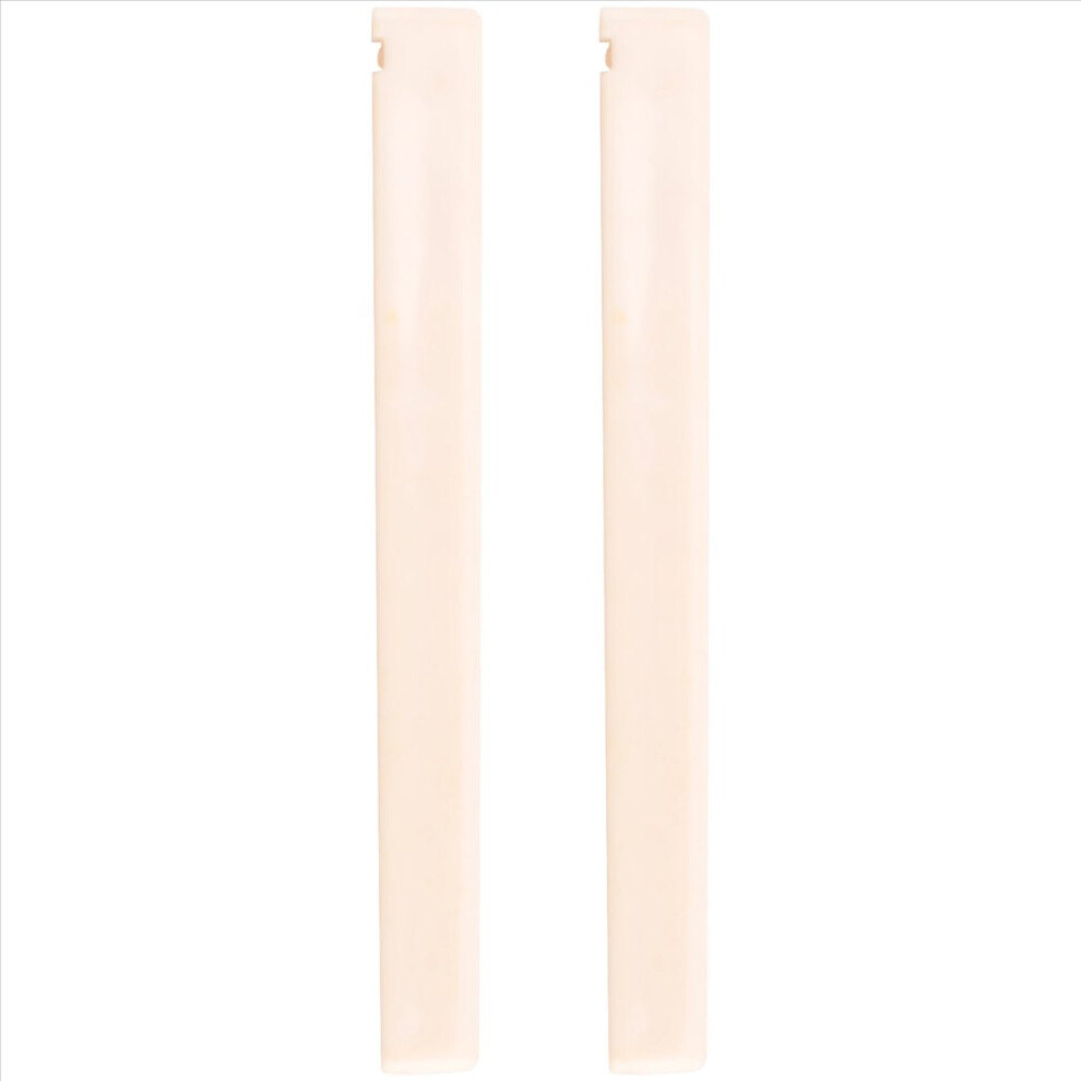2 Pcs Spare Part Beige Plastic Bridge Saddle Nut for Classical Guitar-image-OPC-PHZW2FD-NEW
