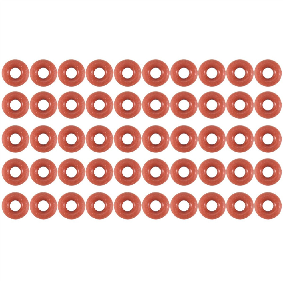 50 Pcs Silicone O Ring Seal Sealing Gasket 3Mm X 8Mm X 2.5Mm 4712107265102