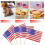 100 American Flag Toothpicks Cupcake Decoration Sandwich 5