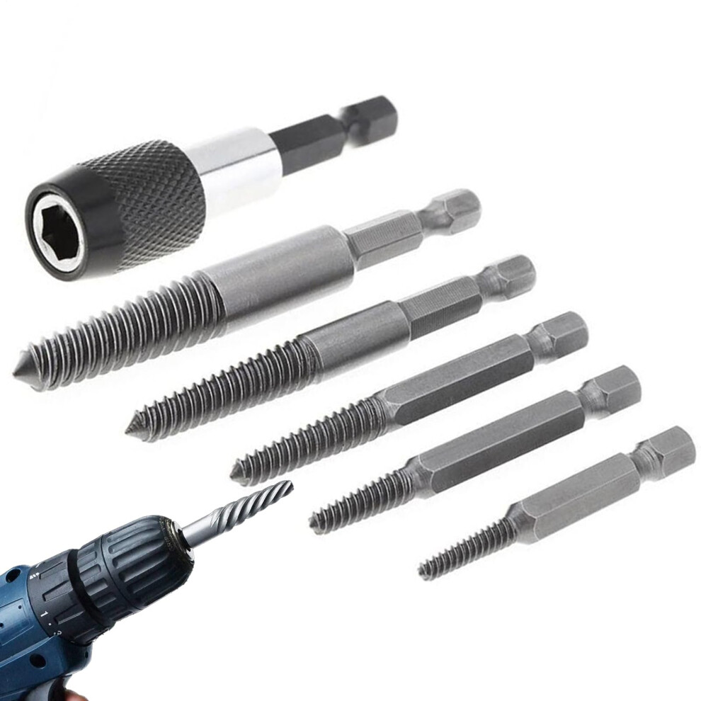 Stripped Screw Extractor Kit - Professional Broken Screw Remover Tool For Electricians, Hobbyists, And Homeowners 9016109842862