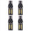4Pcs Bright White Canbus LED Bulb for Car Backup Reverse Lights 912 3