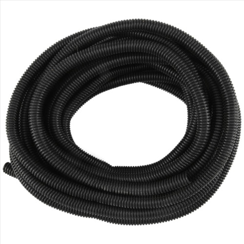 25 ft splitdraadbuis polyethyleenbuis zwart 1