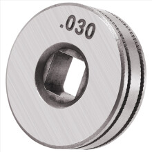 Koło napędowe podajnika drutu o średnicy 25 mm i średnicy 0,8-0,9 mm/0,030-0,035 cala
