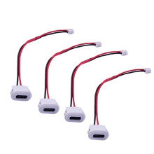 10 Stück USB Typ C Stecker Buchse Typ-C mit Kartenschnalle-B