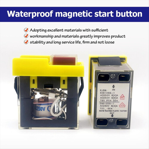 Kjd6 5E4 250V 6A Universal Safety Switch: Electromagnetic Waterproof 1