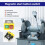 Kjd6 5E4 250V 6A Universal Safety Switch: Electromagnetic Waterproof 5