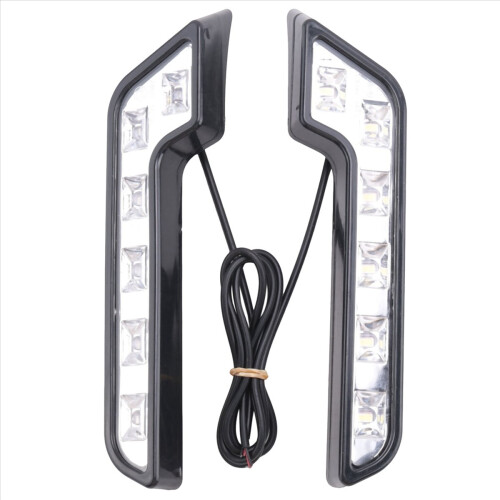 2X 12V Super Bright DRL LED Dagrijverlichting 1