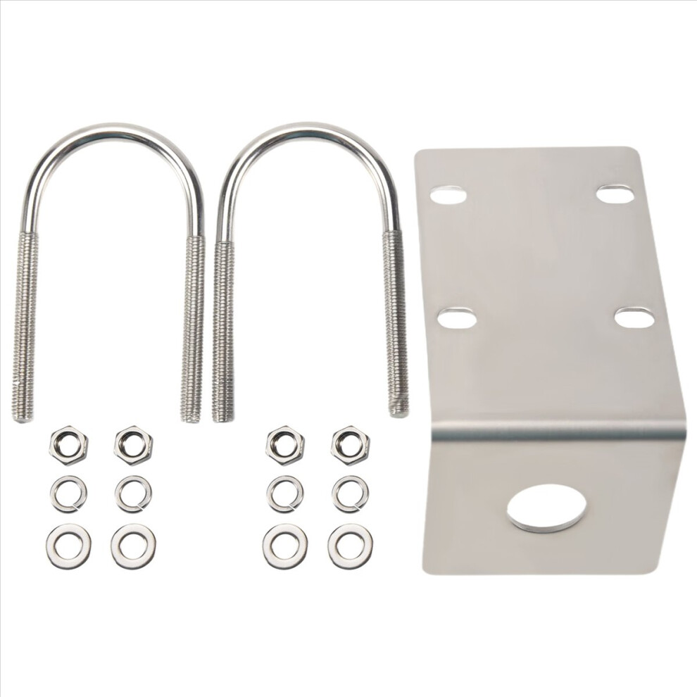 Stainless Steel Antenna Mount Bracket With U Style Bolts 4712107240987
