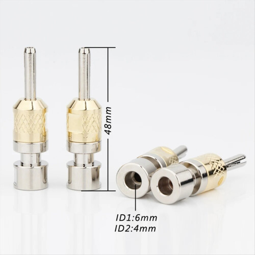 Binding Post Vrouwelijke Socket Jack Luidsprekerkabel Connector Plug 4 Pack 1