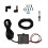 Kit de chama no escapamento com lança única para carro e moto 1