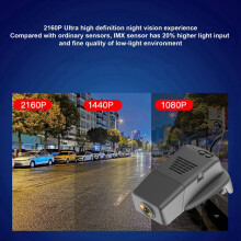 for Volvo S90 V90 2017-2020 2160P DVR Dashcam 4K UHD Wifi 24H Monitor