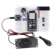 Para DeepSeek Xiaozhi AI Voice Chatbot Kit Breadboard 0,91 polegadas