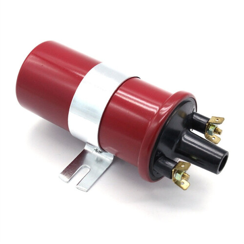 Bobina Di Accensione Sportiva 12v SHLPDFM Rossa - Ad Alte Prestazioni Per Auto