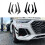 Forreste kofanger-spoiler-splitter dæksel til Audi Q5 FY seneste S-Line, A 4