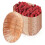 12 Pack Oval Basket, Empty Bread Basket Food Storage Basket Bulk, 2