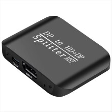 DP naar DP+ -Compatibele splitter 1 in 2 uit
