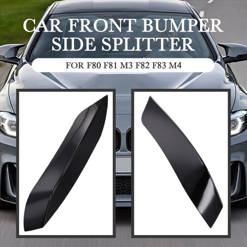 Frontkofanger sidesplitter spoilertrim til BMW sort 2
