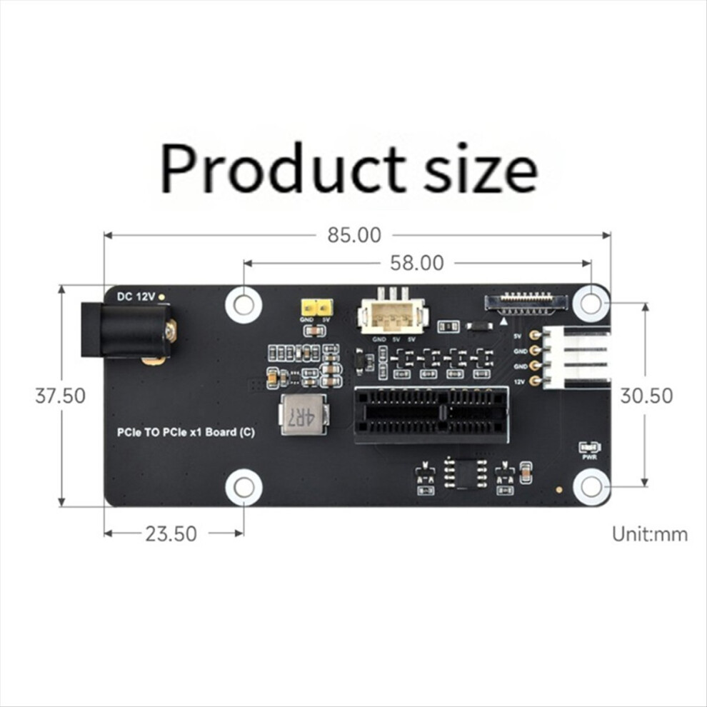 For 5 Expansion Board, for PCI Express X1 X4 X8 X16(US)-image-OPC-PJT29PT-NEW