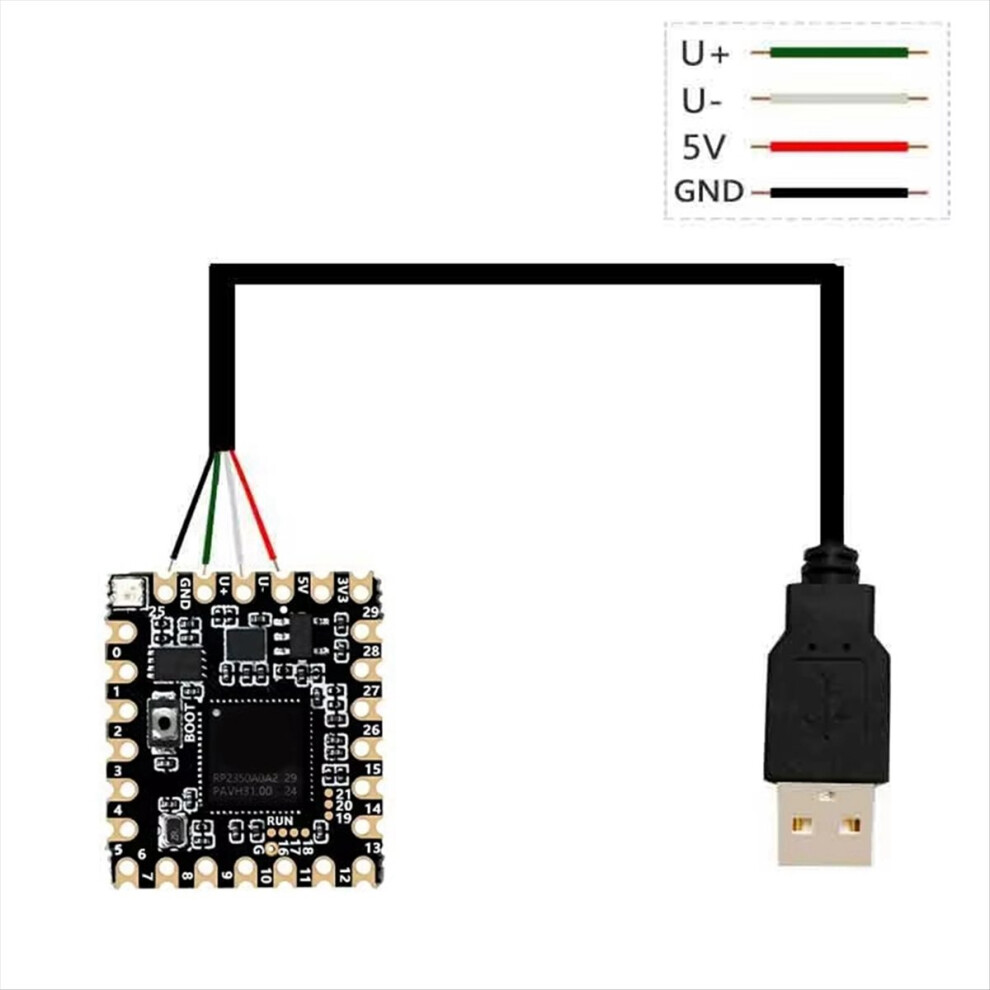 Photos - Mouse Merkloos for RaspberryPi Development Board,RP2350-Core-A-Kit-Soldered 