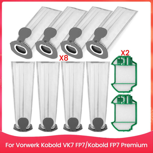 Für Kobold VK7 FP7, Kobold FP7 Premium Filter Taschen Teile