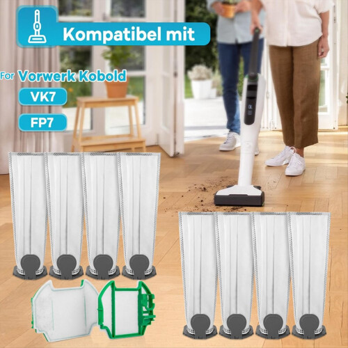 Für Kobold VK7 FP7, Kobold FP7 Premium Filter Taschen Teile 1