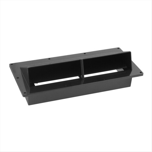 RV Caravan Exaustor Baixo Ruído Trailer Ventilação de Ar Lateral RV Range Preto 2