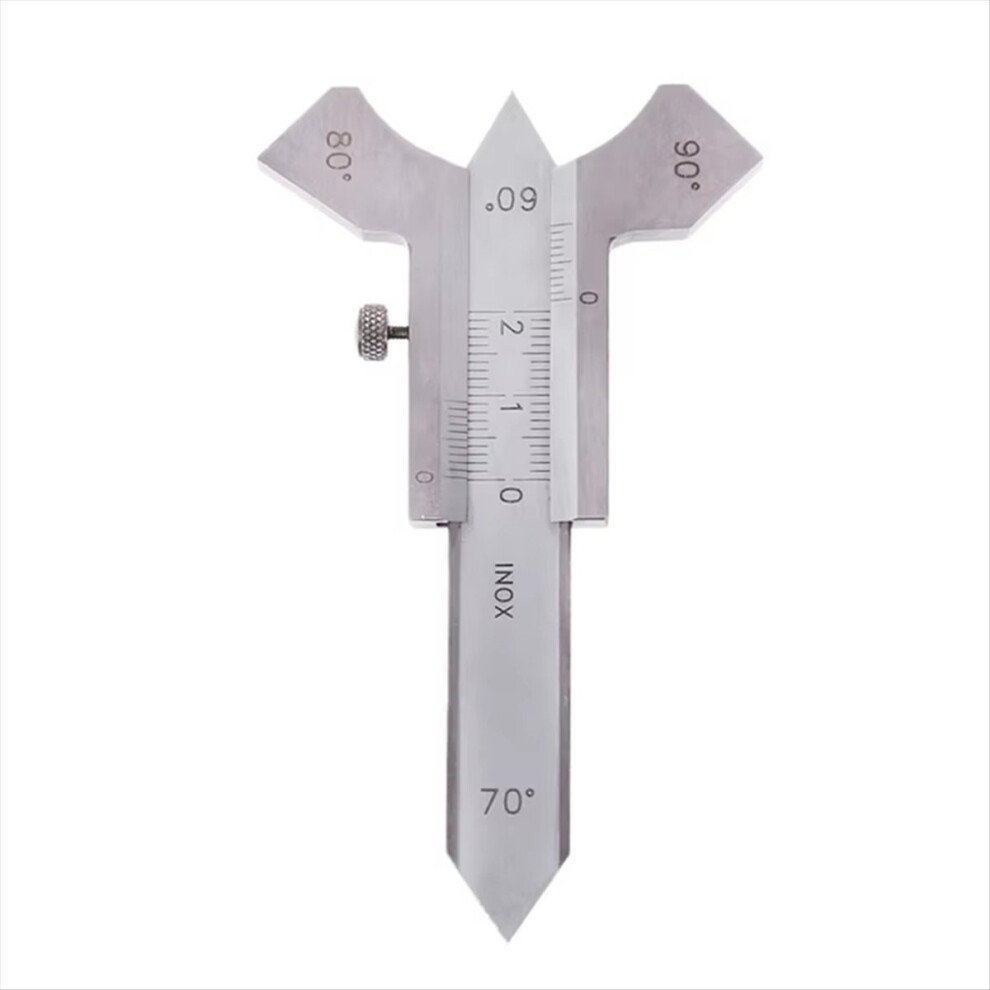 0-20Mm Portable Welding Seam Gauge Metal Inspection Angle Ruler 4713813167094